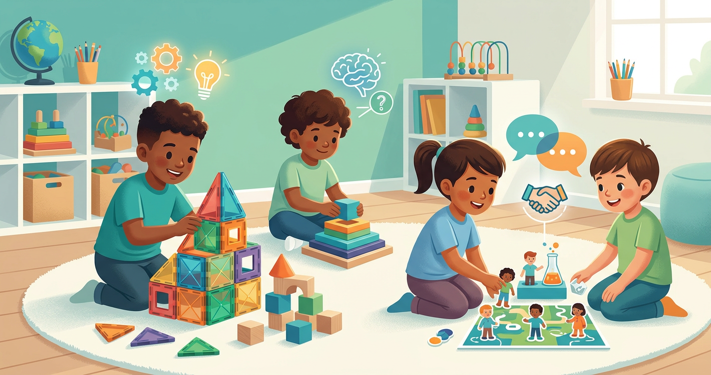 Beyond Fun &amp; Games: How Educational Toys Power Your Child's Cognitive &amp; Social Superpowers