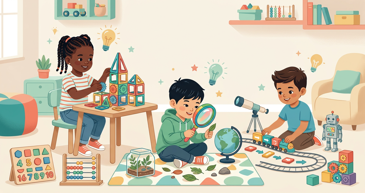 Unlocking Brilliance: The Power of STEM Toys for Preschoolers' Development