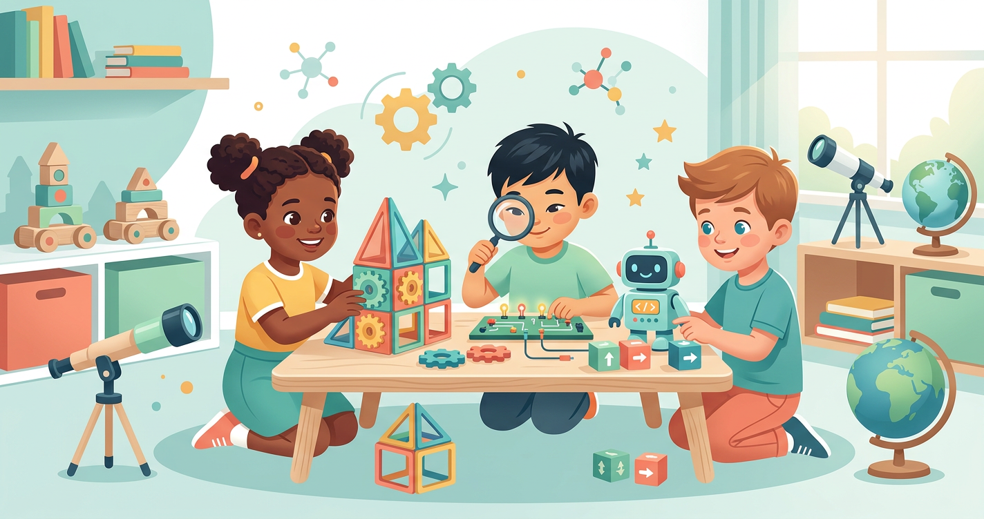 Unlock Their Inner Genius: The Power of STEM Toys for Preschoolers