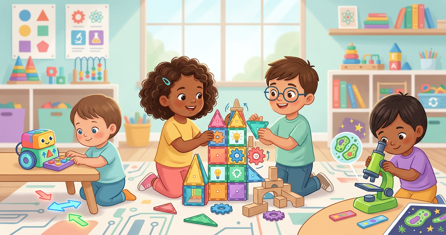 Building Brilliance: How STEM Toys Supercharge Early Childhood Development