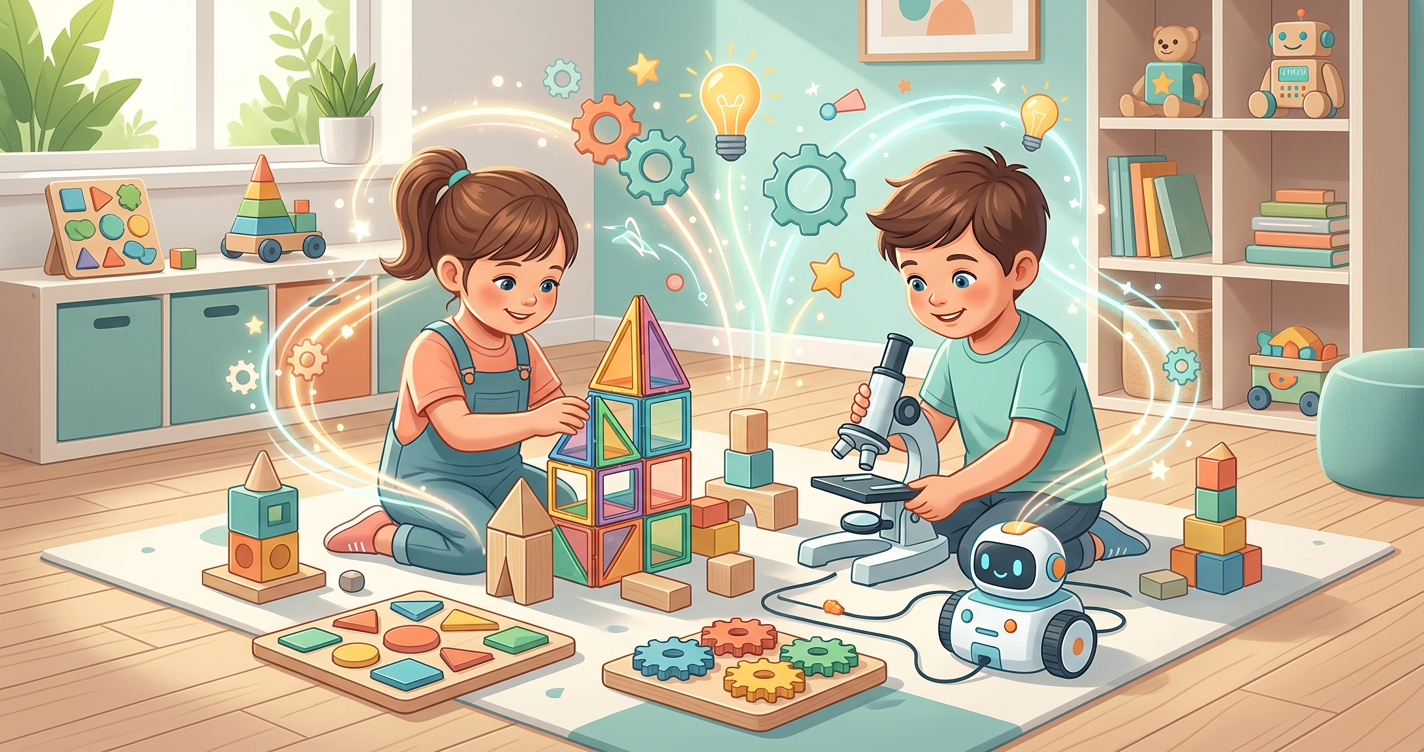 Unlock Their Potential: How Educational Toys Supercharge Cognitive Development in Young Children