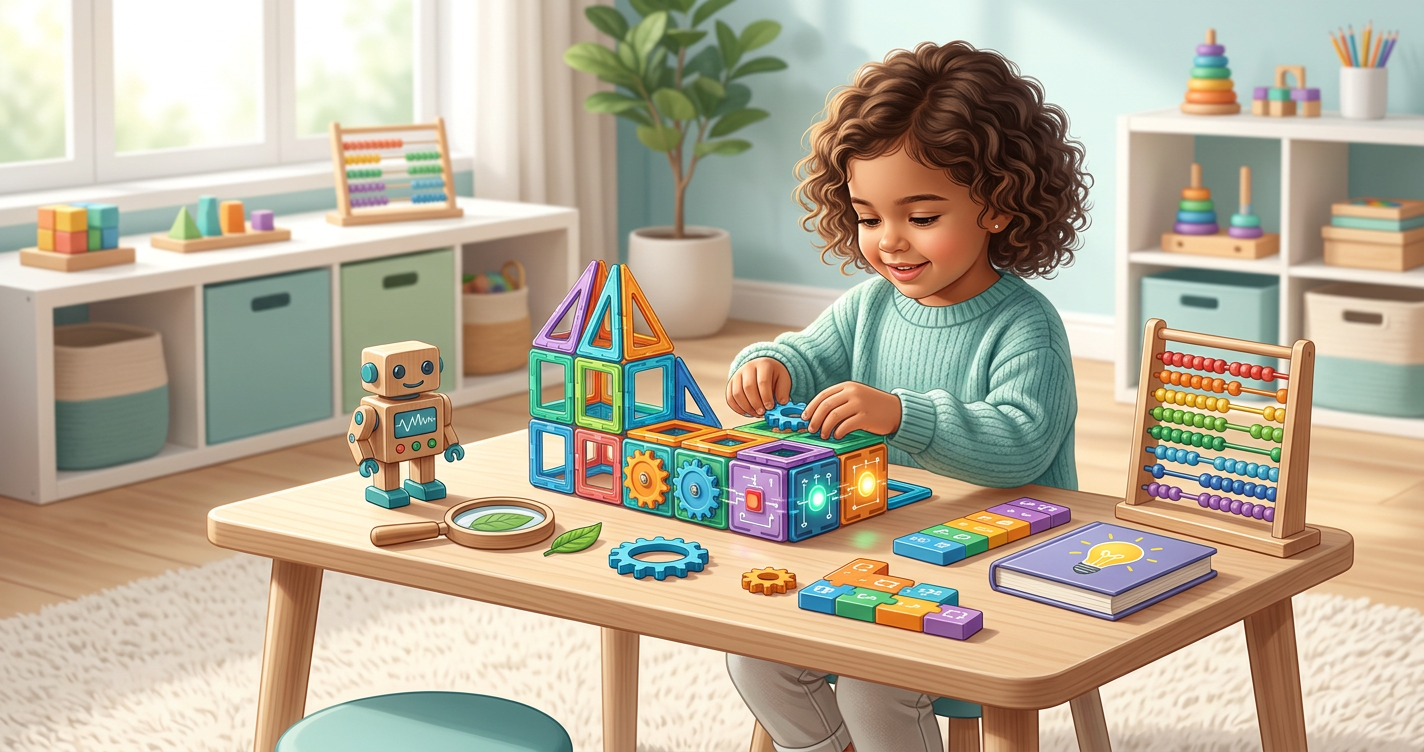 Building Brilliance: How STEM Toys Ignite Preschoolers' Minds for Future Success