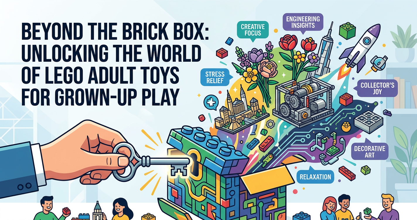 Beyond the Brick Box: Unlocking the World of LEGO Adult Toys for Grown-Up Play