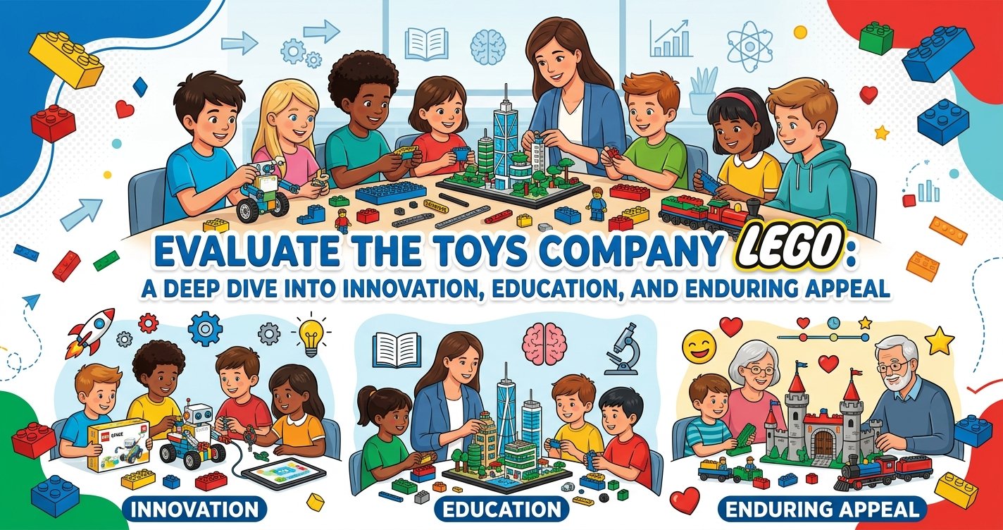 Evaluate the Toys Company LEGO: A Deep Dive into Innovation, Education, and Enduring Appeal