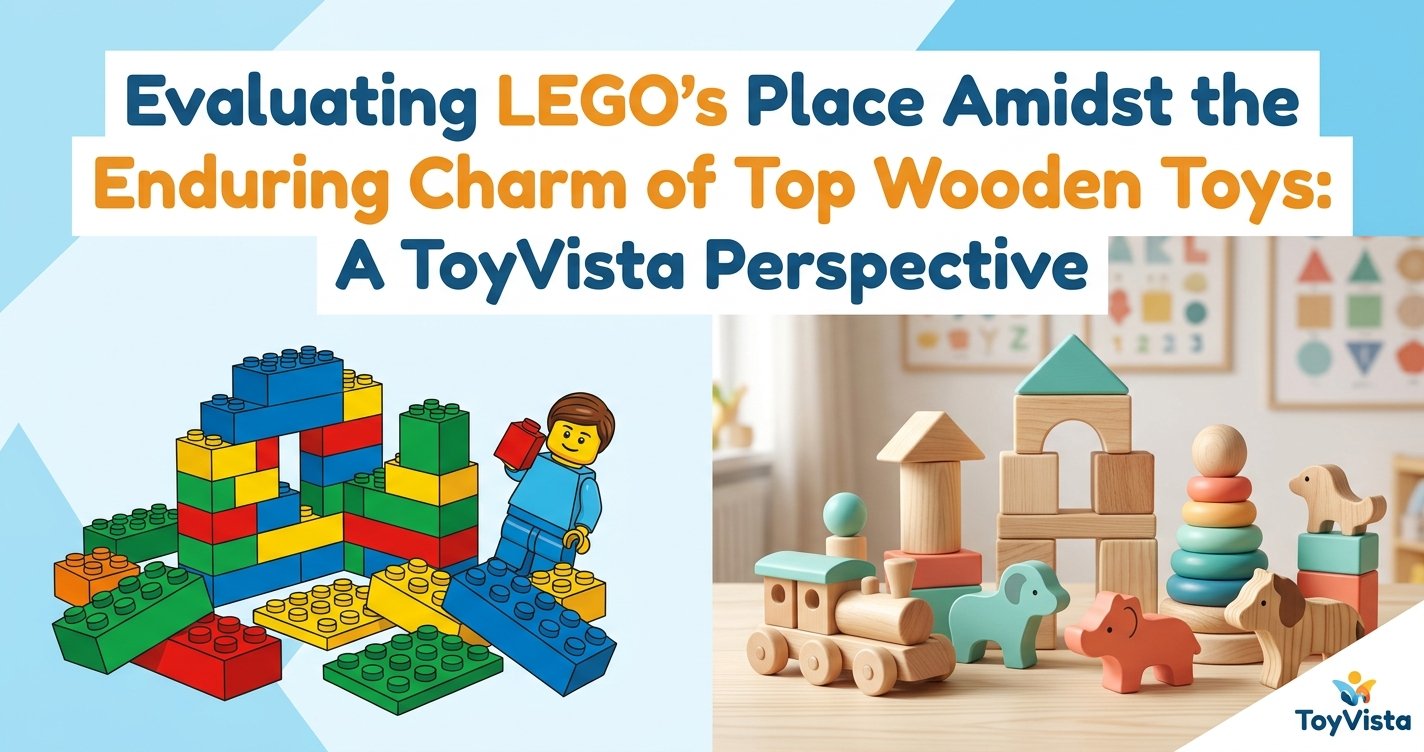 Evaluating LEGO's Place Amidst the Enduring Charm of Top Wooden Toys: A ToyVista Perspective