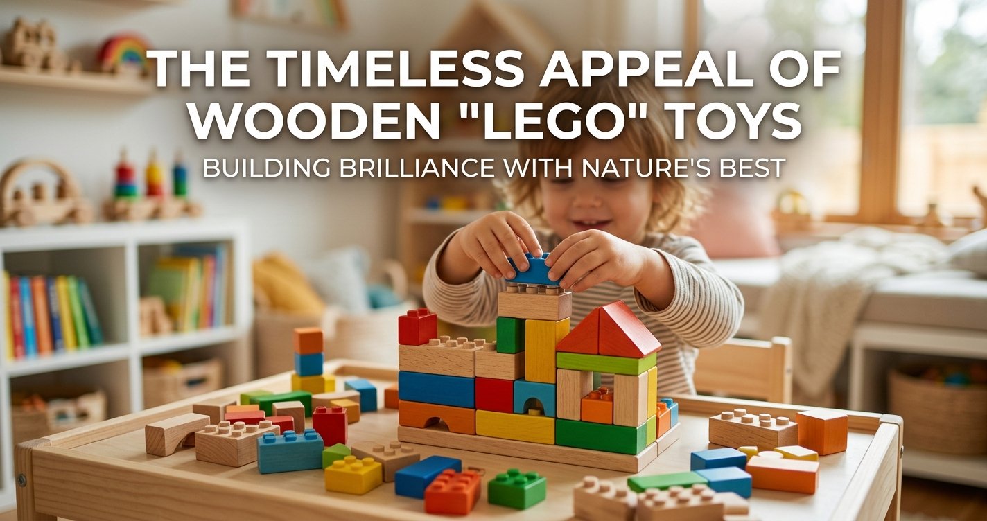 The Timeless Appeal of Wooden "Lego" Toys: Building Brilliance with Nature's Best