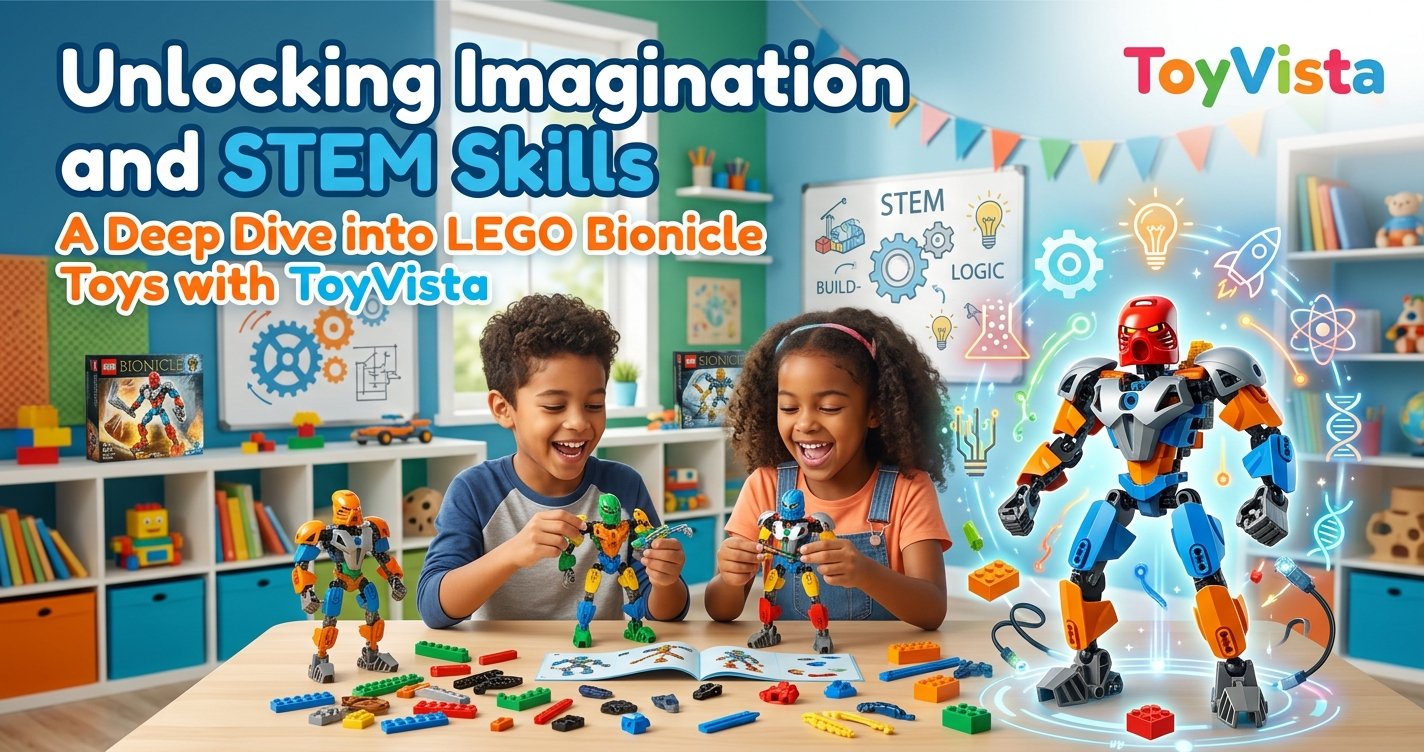Unlocking Imagination and STEM Skills: A Deep Dive into LEGO Bionicle Toys with ToyVista