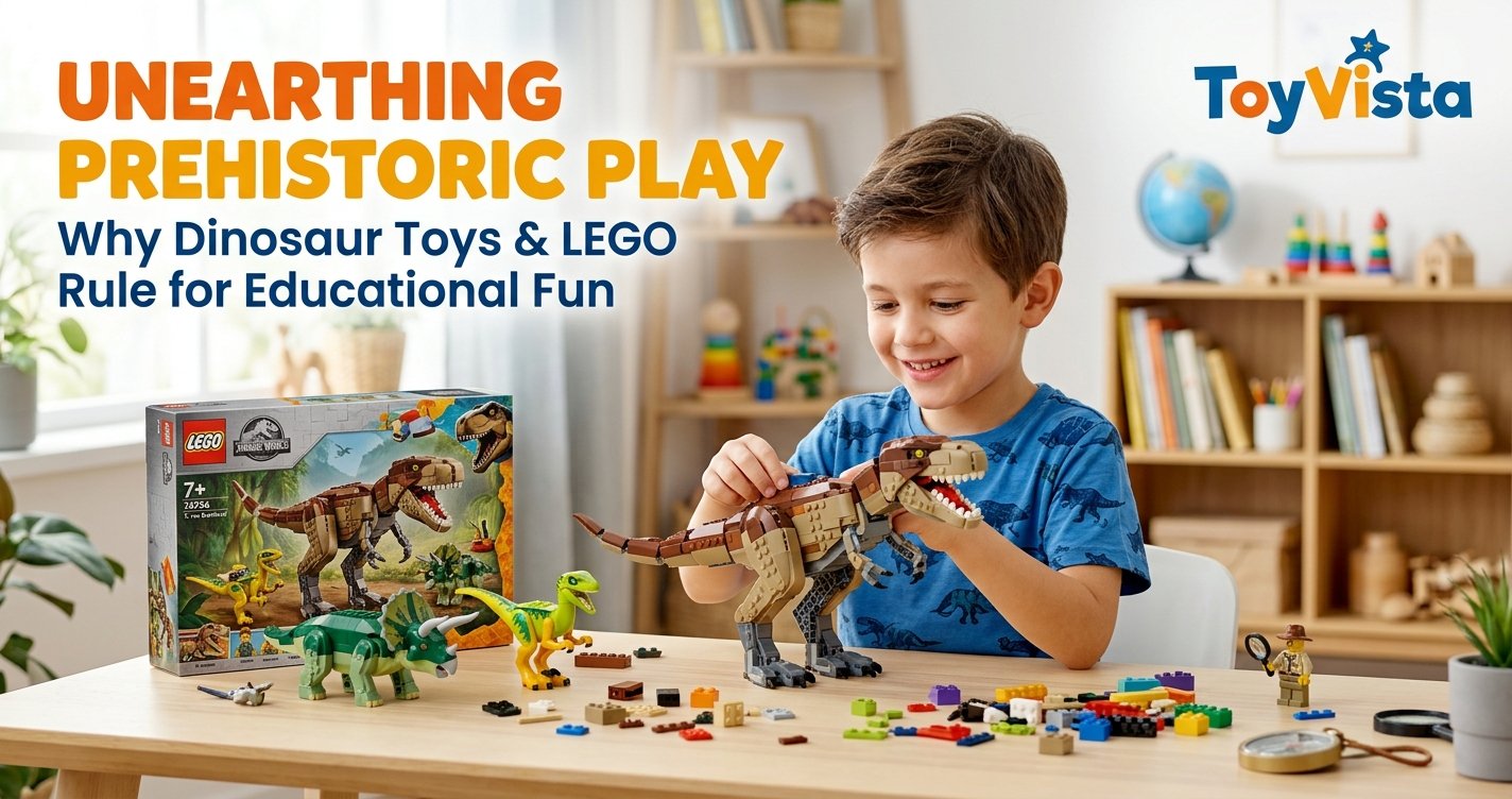 Unearthing Prehistoric Play: Why Dinosaur Toys LEGO Rule for Educational Fun | ToyVista