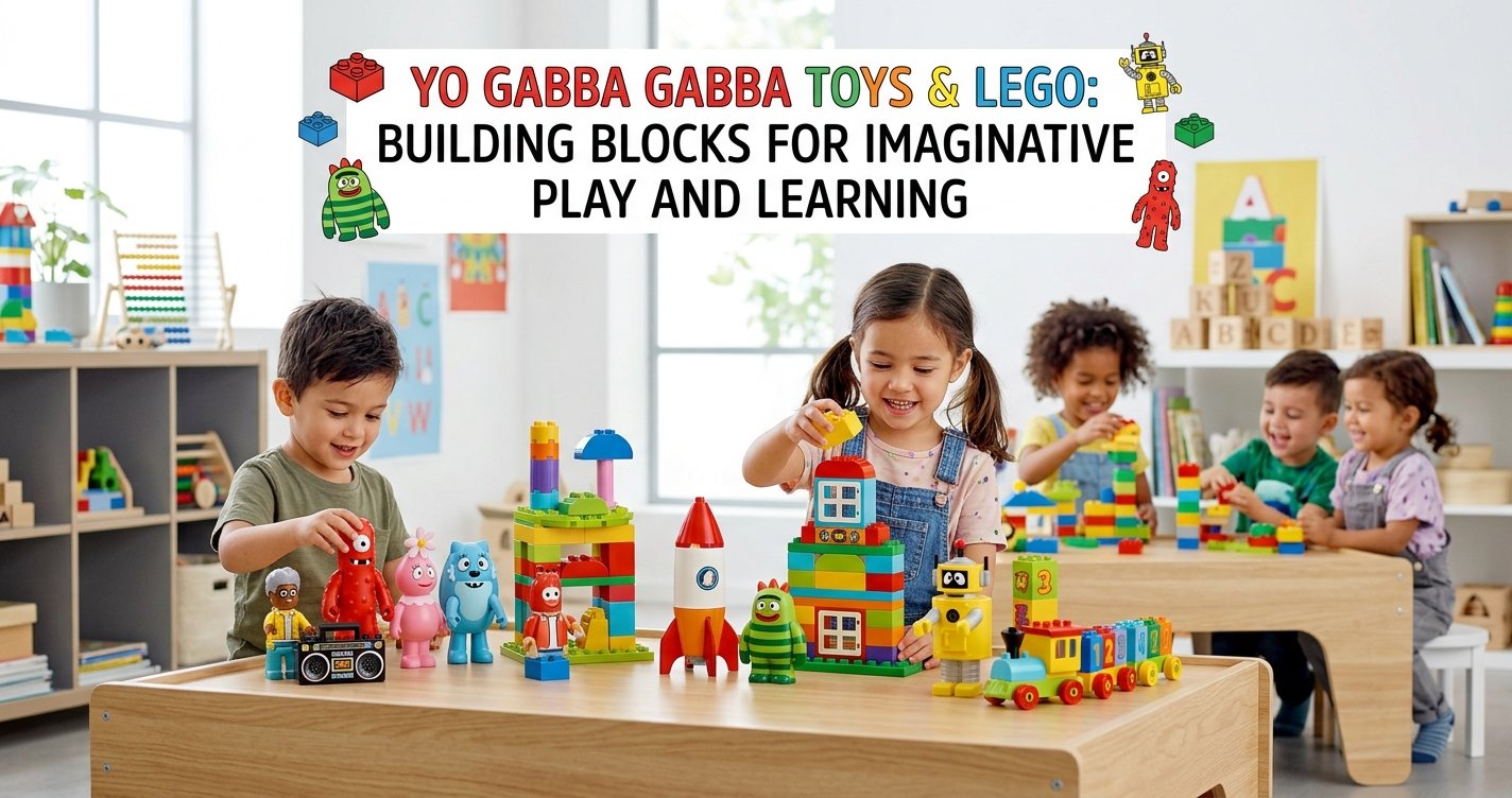 Yo Gabba Gabba Toys & LEGO: Building Blocks for Imaginative Play and Learning