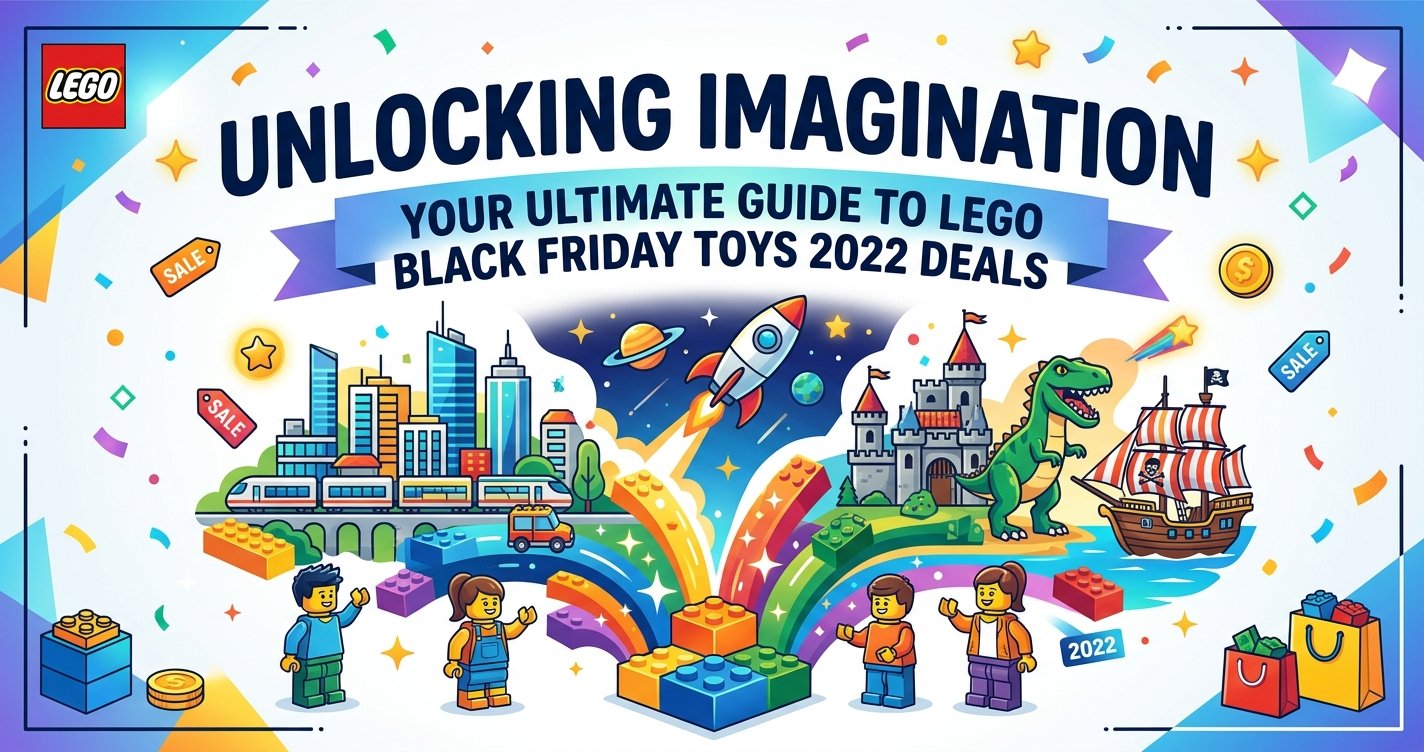 Unlocking Imagination: Your Ultimate Guide to LEGO Black Friday Toys 2022 Deals