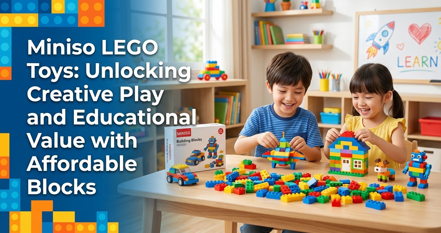 Miniso LEGO Toys: Unlocking Creative Play and Educational Value with Affordable Blocks