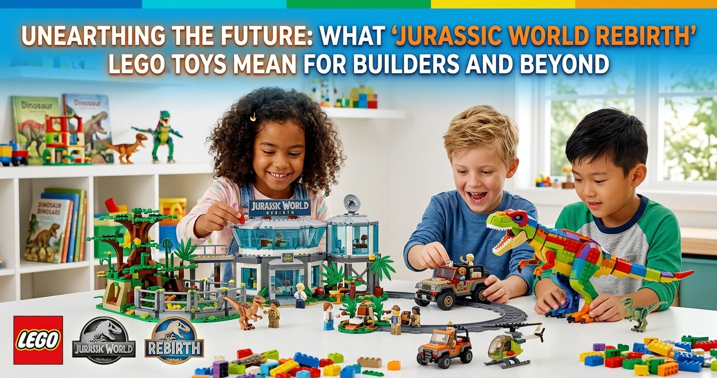 Unearthing the Future: What 'Jurassic World Rebirth' LEGO Toys Mean for Builders and Beyond