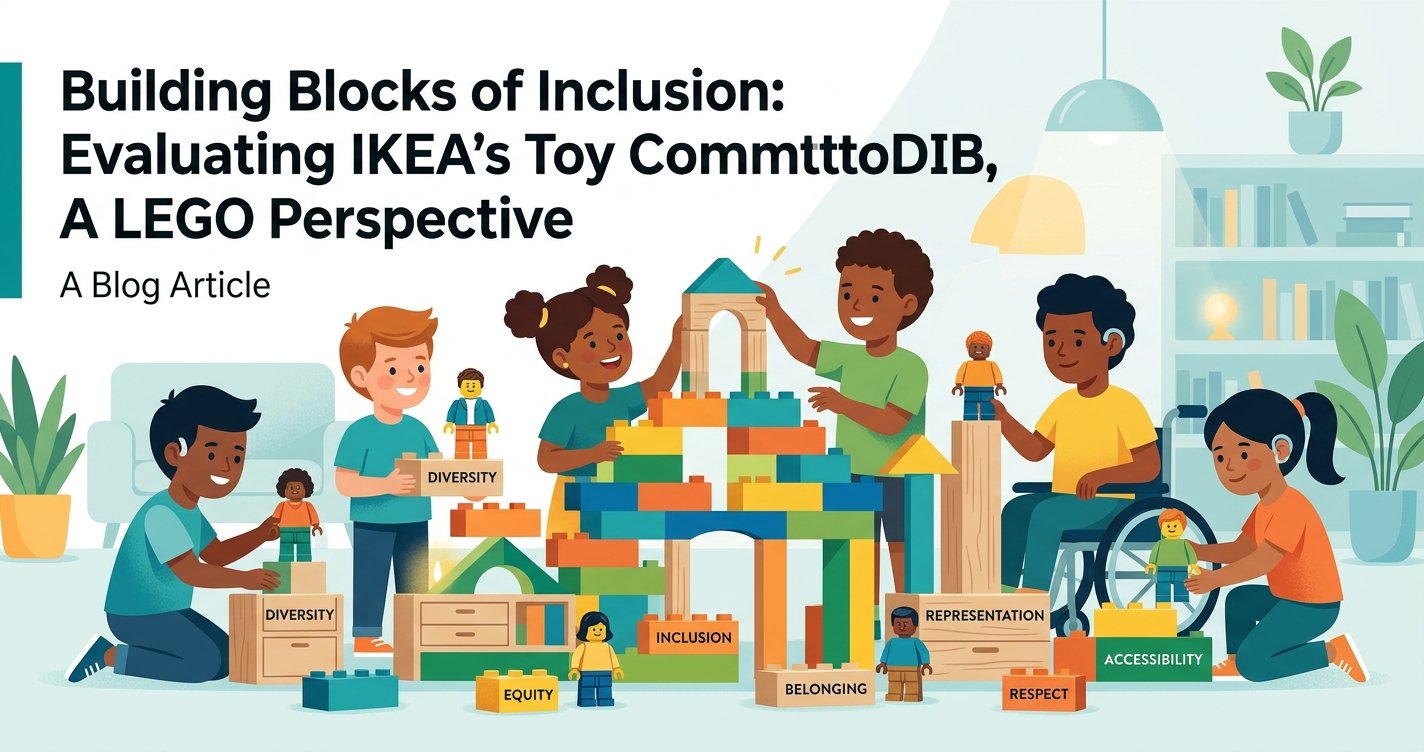 Building Blocks of Inclusion: Evaluating IKEA's Toy Commitment to DEIB, A LEGO Perspective