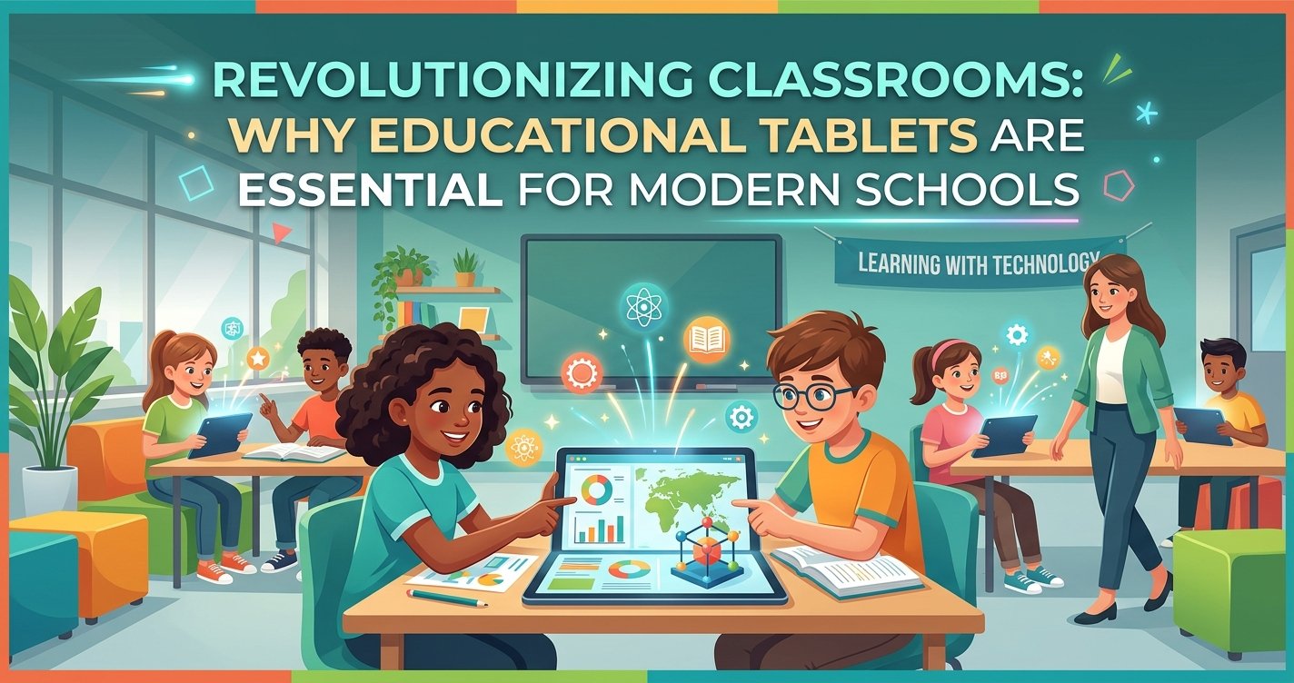 Revolutionizing Classrooms: Why Educational Tablets are Essential for Modern Schools