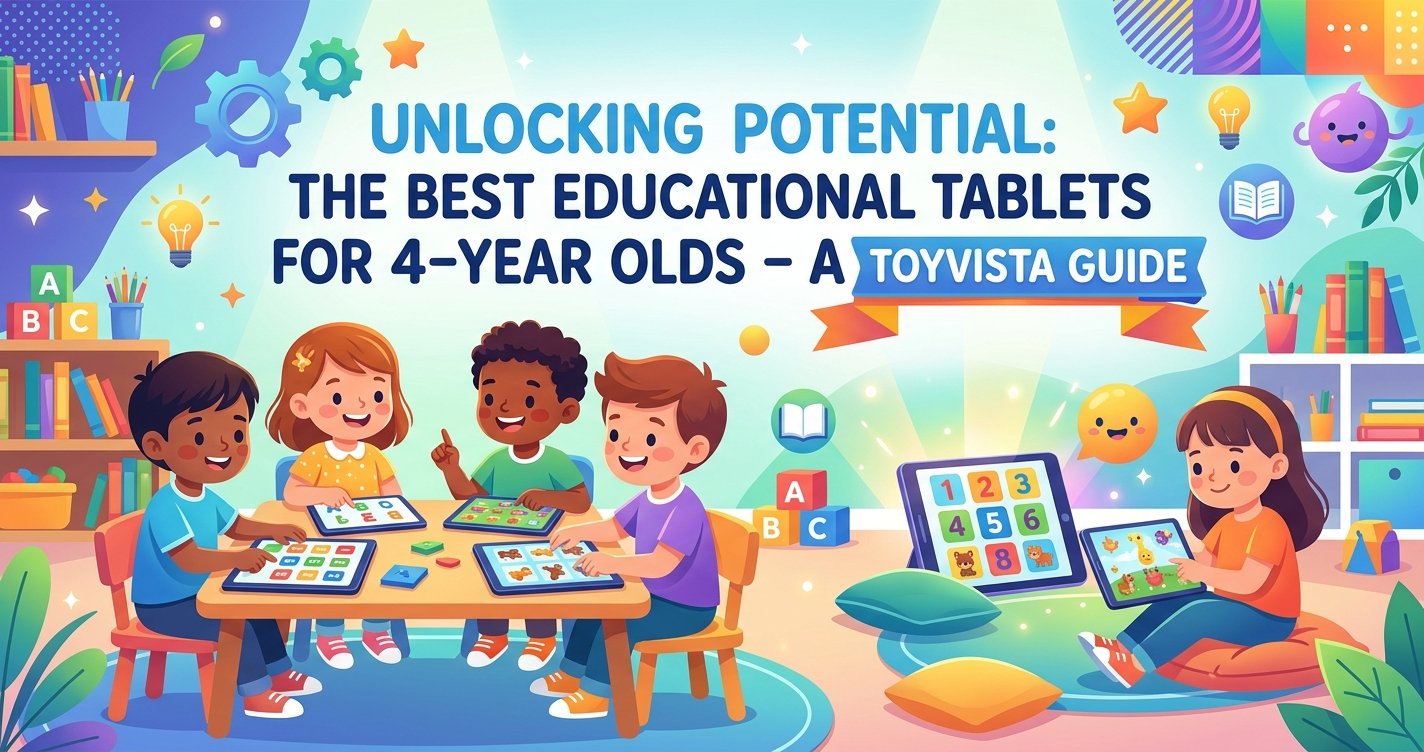 Unlocking Potential: The Best Educational Tablets for 4-Year Olds – A ToyVista Guide