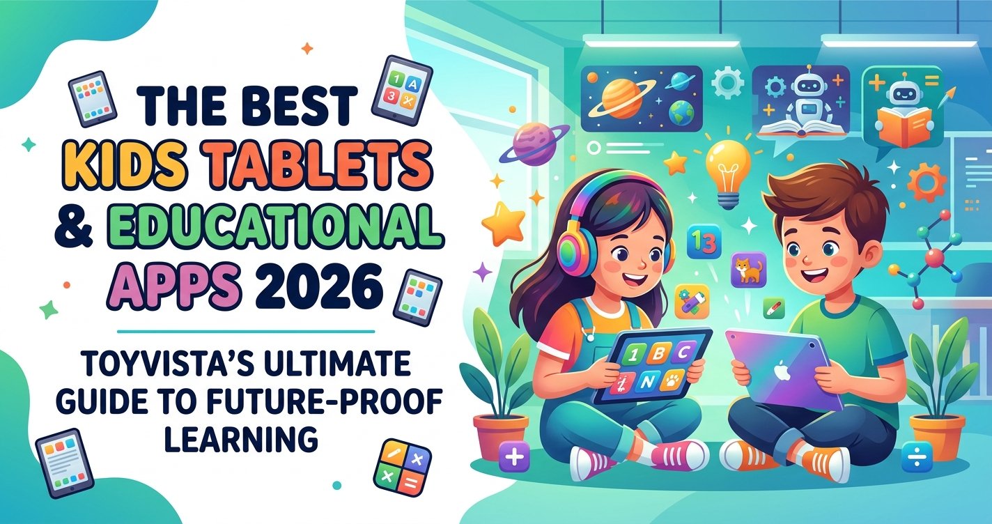 The Best Kids Tablets Educational Apps 2026: ToyVista's Ultimate Guide to Future-Proof Learning