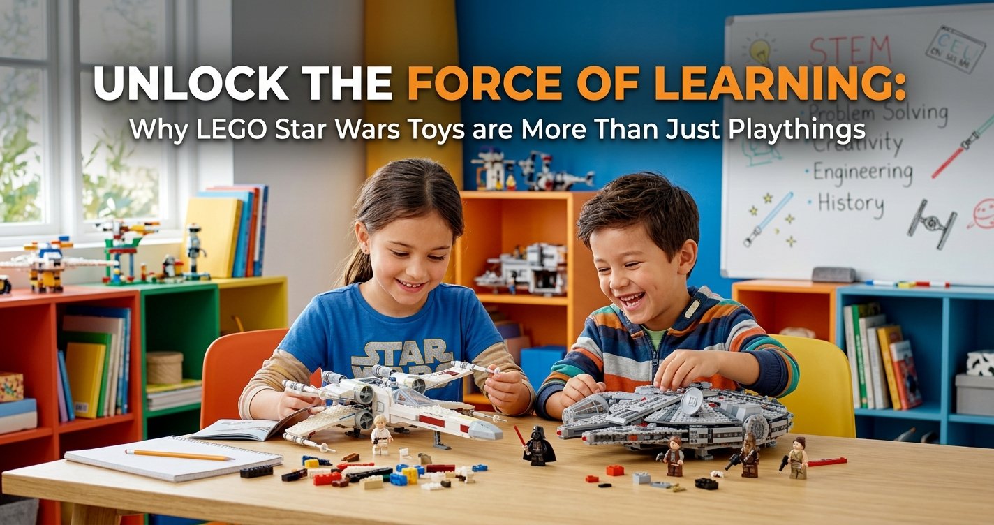 Unlock the Force of Learning: Why LEGO Star Wars Toys are More Than Just Playthings