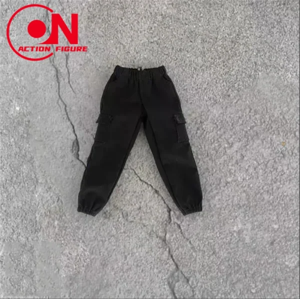 1/12 Loose Male Leggings Sports Pants Casual Pockets Trousers Elastic Waistband Doll Clothes Accessories For 6'' Action Figure - Image 4