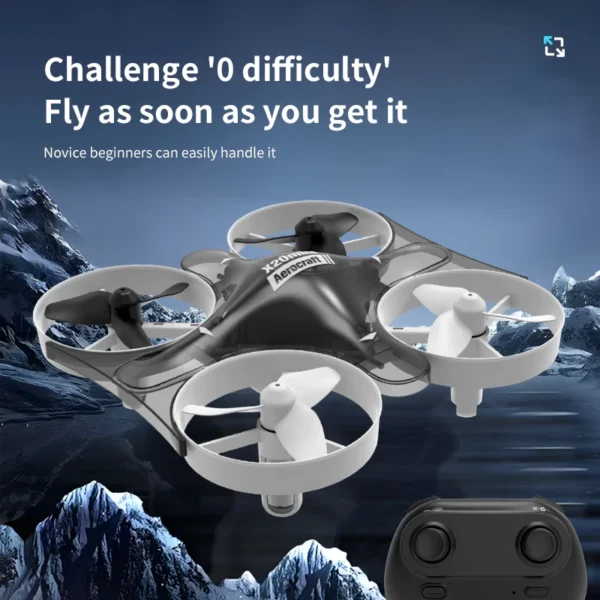 New X20 Mini Drone Rotating Colorful Light Quadcopter Drone RC Aircraft Aircraft Airplane Toy Helicopter Kid Gift Toys UFO