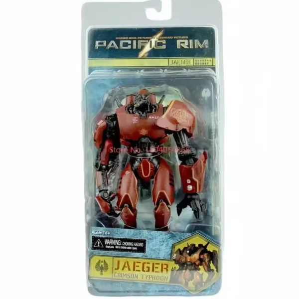 New Marvel Pacific Rim Action Figure Toy Red Tramp Storm Crimson Mecha Ornament Doll 7-Inch Figurine Model Kid Festival Gift - Image 6