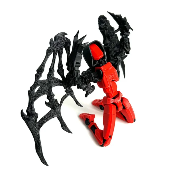 3D Printed Mannequin Dummy 13 Bloody Warrior Series Toys Action Figures Multi-Jointed Movable Shapeshift Robot Ornaments Gifts - Image 3