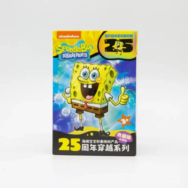 SpongeBob SuqarePants 25th Anniversary Crossing Series Refrigerator Magnet Toy Action Figures Ornaments Collection Kids Gifts - Image 6