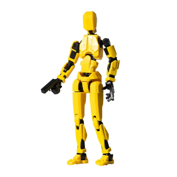 13 Action Figures T13 Figure 3D Printed Multi-Jointed Movable Lucky 13 Action Figure Nova 13 Action Figure Dummy - Image 3