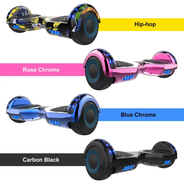 EU UK Warehouse Stock Wholesale 6.5 Inches Hover Board Lithium Battery Self Balancing Electric Hoverboards - Image 5