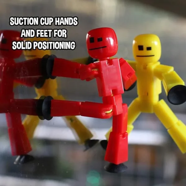 StikBot Zing Dual Pack Suction Cup StikBots Collectible Action Figures and Accessories Stop Motion Animation Ages 4 and Up - Image 3