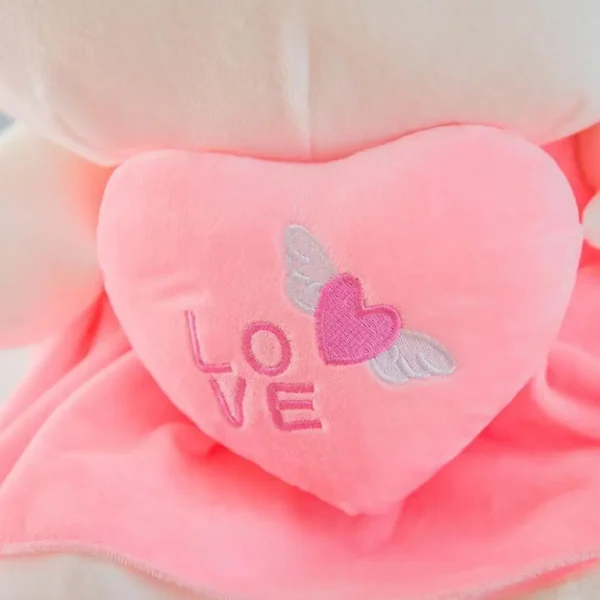 25Cm Sanrio Hello Kitty Plus Doll Toy Heart Hugging Pink Kitty Cat Cartoon Animal Plush Pacify Toys for Baby Decoration Bed Gift - Image 5