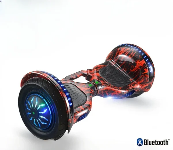 China Customized two wheel smart balance electric scooter 10 Inch 36V hoverboard electrique for kids 6-12 - Image 5