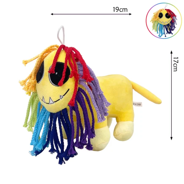 Amazing digital circus Plush Colorful Lion Monster Big Lion PlushToy,Soft Stuffed Animal Doll for Kids Boys Girls Christmas Gift - Image 3