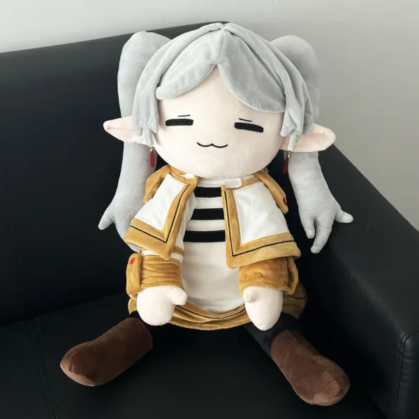 Frieren Beyond Journey's End Cartoon Plush Toy Anime peripheral Soft Stuffed Doll Anime Fan Collectibles Kids for Holiday Gift - Image 2