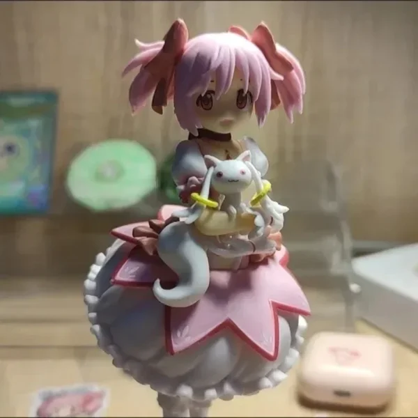 18cm Puella Magi Madoka Magica Aniem Figure Kaname Madoka Action Figure Magic Girl Model Decor Statue Dolls Toys Christmas Gift - Image 2