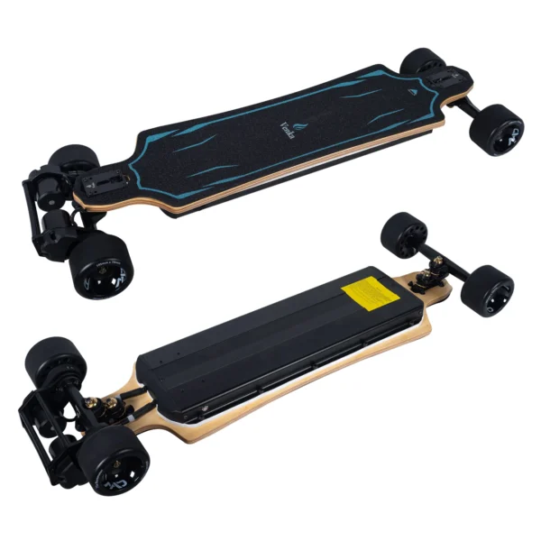 Venka Spark 105 Long Range Electric Skateboard & Longboards with Remote Controller for Adults Top Speed 51kmh Range 60km