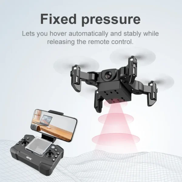 V2 Mini Drone 4K HD Camera WiFi Fpv Air Pressure Altitude Hold Professional Foldable Quadcopter RC Drone Kid Toys GIft - Image 4