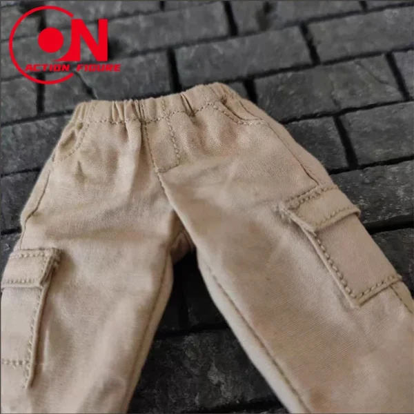 1/12 Loose Male Leggings Sports Pants Casual Pockets Trousers Elastic Waistband Doll Clothes Accessories For 6'' Action Figure - Image 2