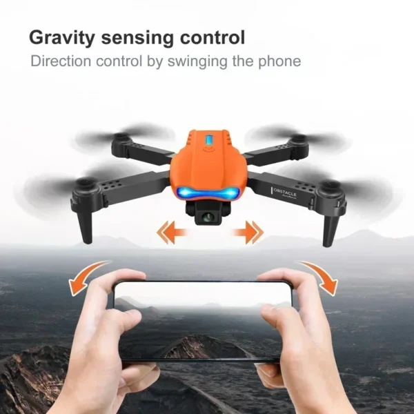 Drone With Camera 4k E99 Pro K3 Obstacle Avoidance 2.4g Rc Foldable 360 Flip Indoor Hover Headless Mode Kids Mini Helicopter - Image 3