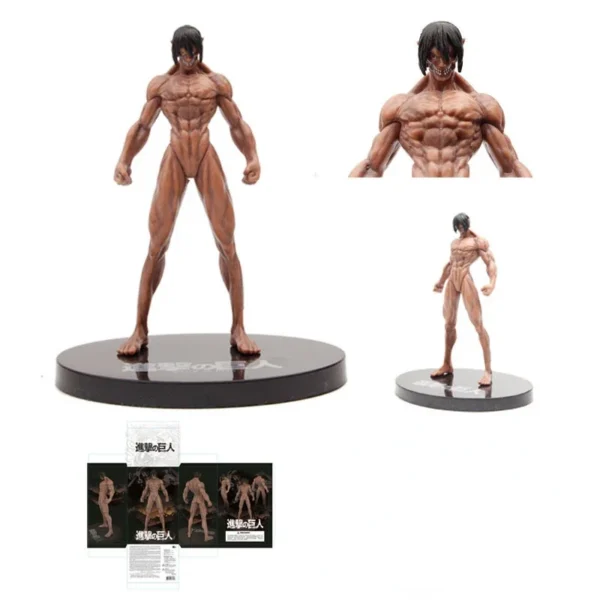 Anime Attack on Titan Final Season Figurine Eren Jaeger Giant Stance Anime Figure Collection Model Dolls Kids Toys 15cm - Image 4