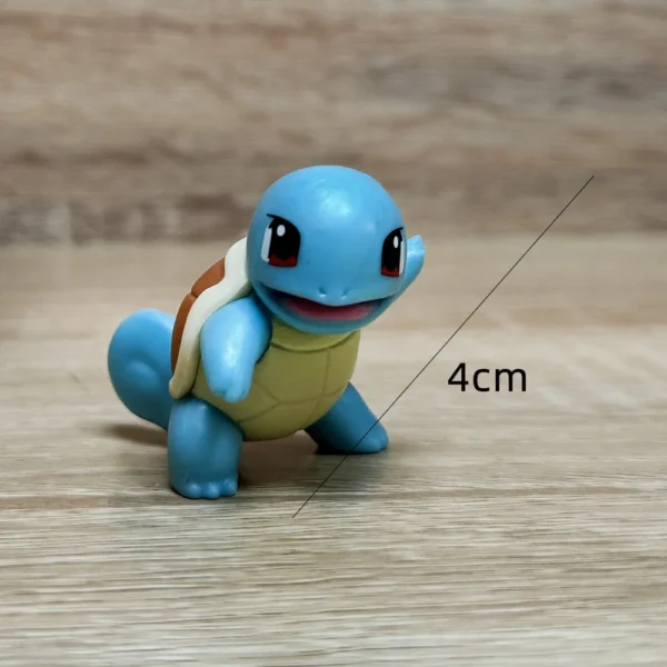 Pokemon Action Figure Pikachu Toys Charmander Squirtle Bulbasaur Pocket Monster Tiny Figure Childrens Gift - Image 2