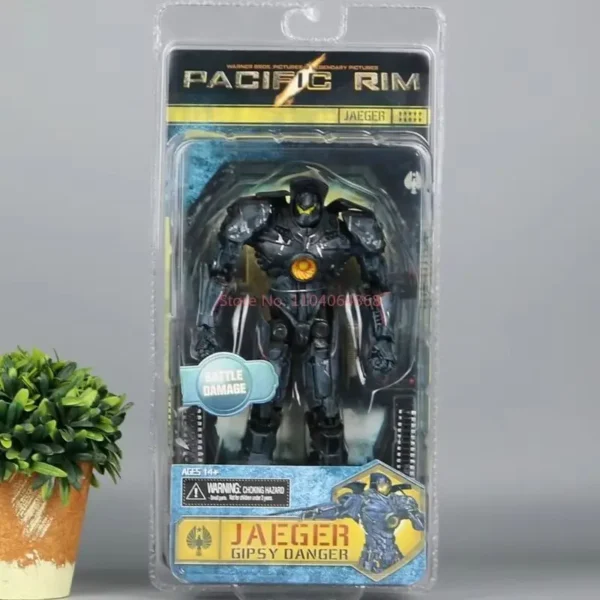 New Marvel Pacific Rim Action Figure Toy Red Tramp Storm Crimson Mecha Ornament Doll 7-Inch Figurine Model Kid Festival Gift - Image 3