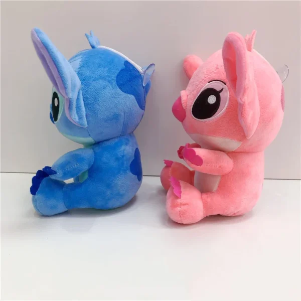 20cm Anime Stitch Plush Stuffed Kawaii Toys TV Same Paragraph Role Pendant Doll Kids Birthday Gifts Couple Models - Image 3