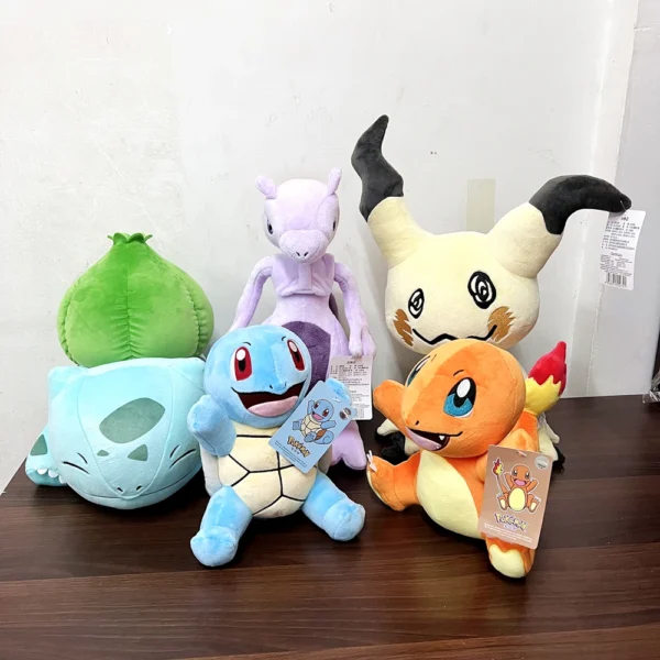 47 Styles Anime Pokemon Plush Charmander Squirtle Pikachu Plush Bulbasaur Stuffed Animal Toy Peluche Pokemon Doll Gift for Kid - Image 4