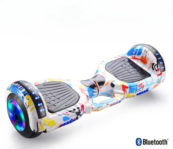 7 Inch Self Balance Electric Scooters Hoverboard Smart Balance with Led Light and Bluetooth Factory Directly Sale Discount - Image 5