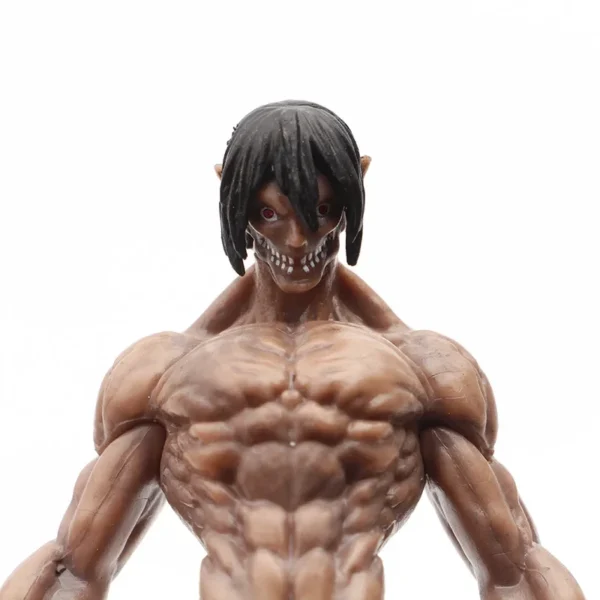 Anime Attack on Titan Final Season Figurine Eren Jaeger Giant Stance Anime Figure Collection Model Dolls Kids Toys 15cm - Image 3