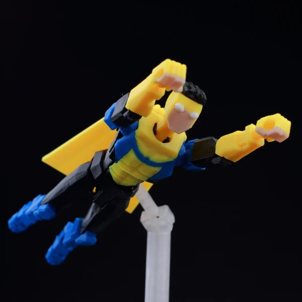 9L3D Lucky 13 Invincible Boy Action Figure, 3D Printed Anime Model, Multi-Jointed Poseable Collectible Toy, Gift for Fans - Image 6