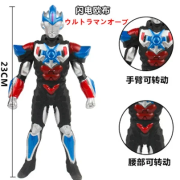 Ultraman Yullian Zearth Ribut Beth Tiga Zero Powered Chuck Anime Figures Action Figure Collection Model Toy Kids Birthday Gift - Image 4