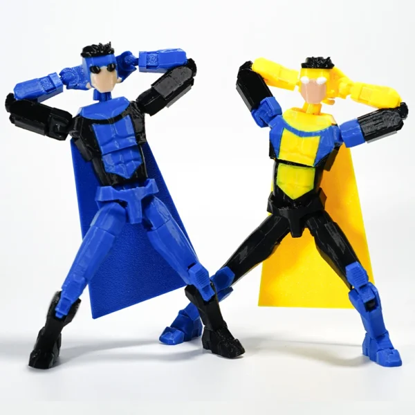 3D Printed Superheroes Invincible 2.0 Anime Multi-Jointed Shapeshift Toys Action Figures Mannequin Model Ornaments Gifts