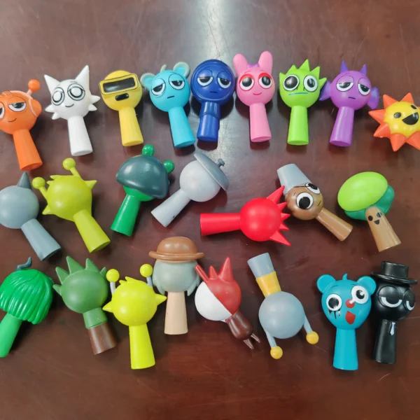 24pcs 4.5cm Funny Sprunki Figuras Model PVC Sprunki Game Action & Toy Figures - Image 2