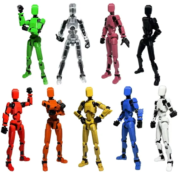 13 Action Figures T13 Figure 3D Printed Multi-Jointed Movable Lucky 13 Action Figure Nova 13 Action Figure Dummy